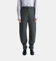 Pantalon tailleur droit fermeture boutonnée Lemaire
