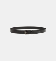 Ceinture Rail 25 en cuir signature Lemaire
