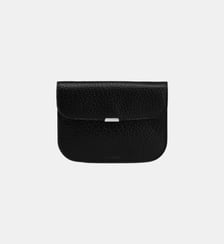 Portefeuille Soft tab en cuir signature Lemaire