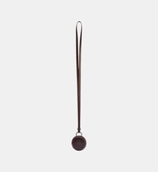 Collier avec ruban métrique en cuir Lemaire