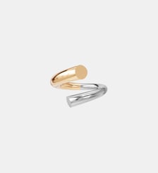 Bague bicolore en argent rodhié et vermeil Charlotte Chesnais