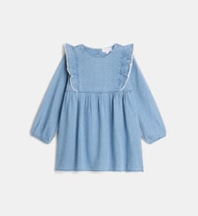 Robe Lona Den à pois en coton bio Cadet Rousselle