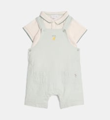 Ensemble Lapal salopette et polo coton  Cadet Rousselle
