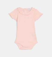 Body Lacerise coton bio maille pointelle Cadet Rousselle