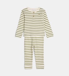 Ensemble Lari en coton bio gaufré Cadet Rousselle