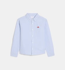 Chemise rayée Ancouver Ox coton bio Cadet Rousselle