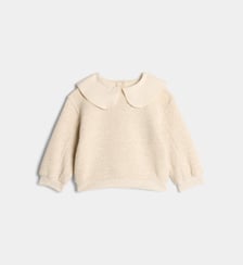 Sweat en coton col Claudine Play Up