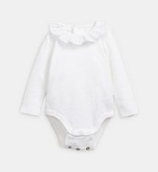 Body en coton col volants Play Up