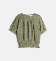 Top Landine fleuri en gaze de coton bio Cadet Rousselle