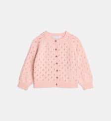 Gilet Lachic maille ajourée Cadet Rousselle