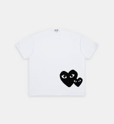 T-shirt U en coton à imprimé oversize Comme des Garçons PLAY