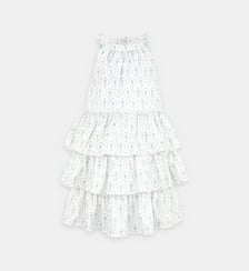 Robe Camille évasée à volants coton fantaisie Atelier Choux