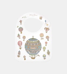 Bavoir réversible Hot Air Balloons Atelier Choux