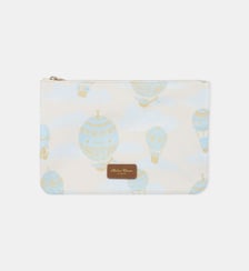 Pochette zippée imprimé montgolfière Atelier Choux