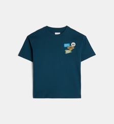 T-shirt Laurent imprimé en coton Cadet Rousselle