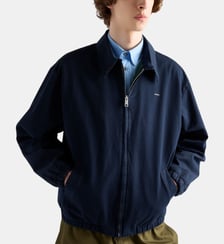 Chemise droite en coton Prada
