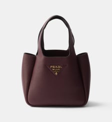 Mini Sac à main en cuir Prada