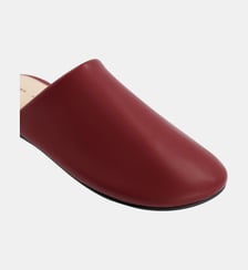 Mules Garnier en cuir Carven