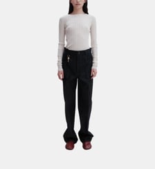 Jean ample en denim selvedge Carven