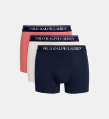 Lot de 3 boxers en coton signature Polo Ralph Lauren