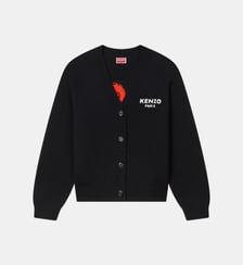 Cardigan Boke Flower fleuri en coton Kenzo