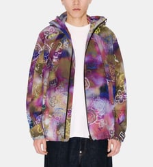 Blouson droit à motif Futura Kenzo