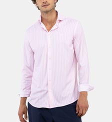 Chemise ajustée à rayures signature El Ganso