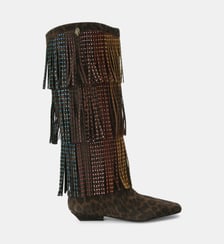 Bottes Western Fringe western en cuir Kurt Geiger London