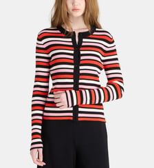Cardigan Sohan rayures  Galeries Lafayette