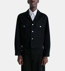 Veste trucker droite fermeture boutonnée Lemaire
