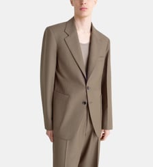 Veste droite fermeture boutonnée Lemaire