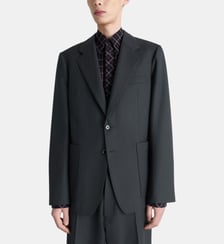 Veste droite fermeture boutonnée Lemaire