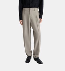 Pantalon plissé droit Lemaire