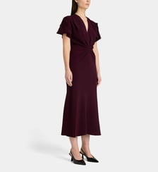 Robe cintrée mi-longue Eve Victoria Beckham