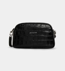 Sac camera Jet Set crossbody en cuir effet croco Michael Kors