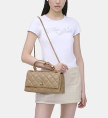Sac à main The Dual Chain Shoulder en cuir Marc Jacobs