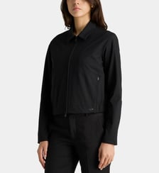 Blouson Go droit crop finition lisse Dockers