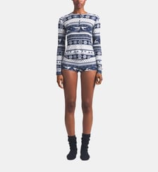 Ensemble de pyjama short à motif Skims