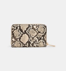 Portefeuille Carry Moyen Pyt à motif python Galeries Lafayette
