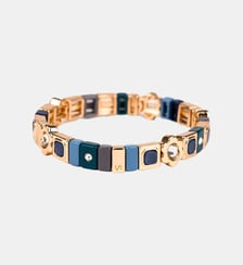 Bracelet facettes carrées serties Simone à Bordeaux