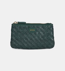 Pochette Fatou en cuir tressé Anthology Paris
