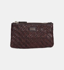 Pochette Fatou en cuir tressé Anthology Paris