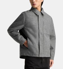 Blouson droit finition laine brossée Calvin Klein
