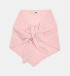 Echarpe triangle Albany T fine maille vagues Galeries Lafayette