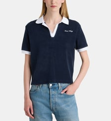 Polo Signature logo Terry coton éponge  Sporty & Rich