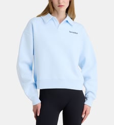 Sweat droit logo brodé coton  Sporty & Rich
