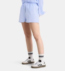 Short large boutonné à rayures coton Sporty & Rich