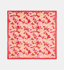 Foulard Vitali à motif floral Galeries Lafayette