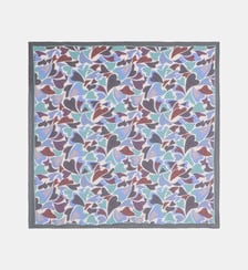 Foulard Vitali à motif floral Galeries Lafayette