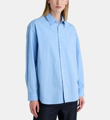 Chemise oversize rayures Beverly Hills Tennis Drop  Sporty & Rich